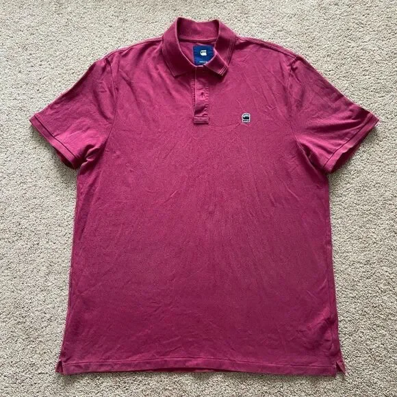G-Star Raw Dunda Red Polo - Picture 5 of 7